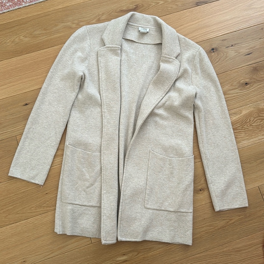 JCREW Sweater Blazer